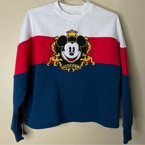 Mickey Mouse Collegiate Varsity Crewneck